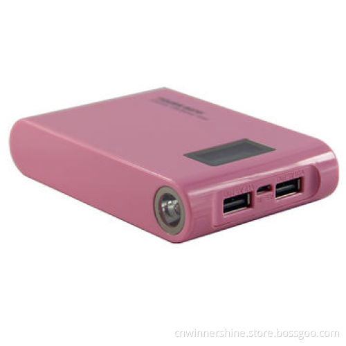 Mobile Phone Power Bank with LED Flashlight, Small MOQ, Portable, 12000mAh, OEM, Free Samples